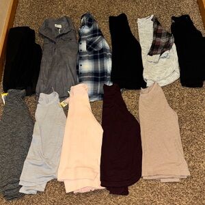Lot of women’s size medium long sleeve tops